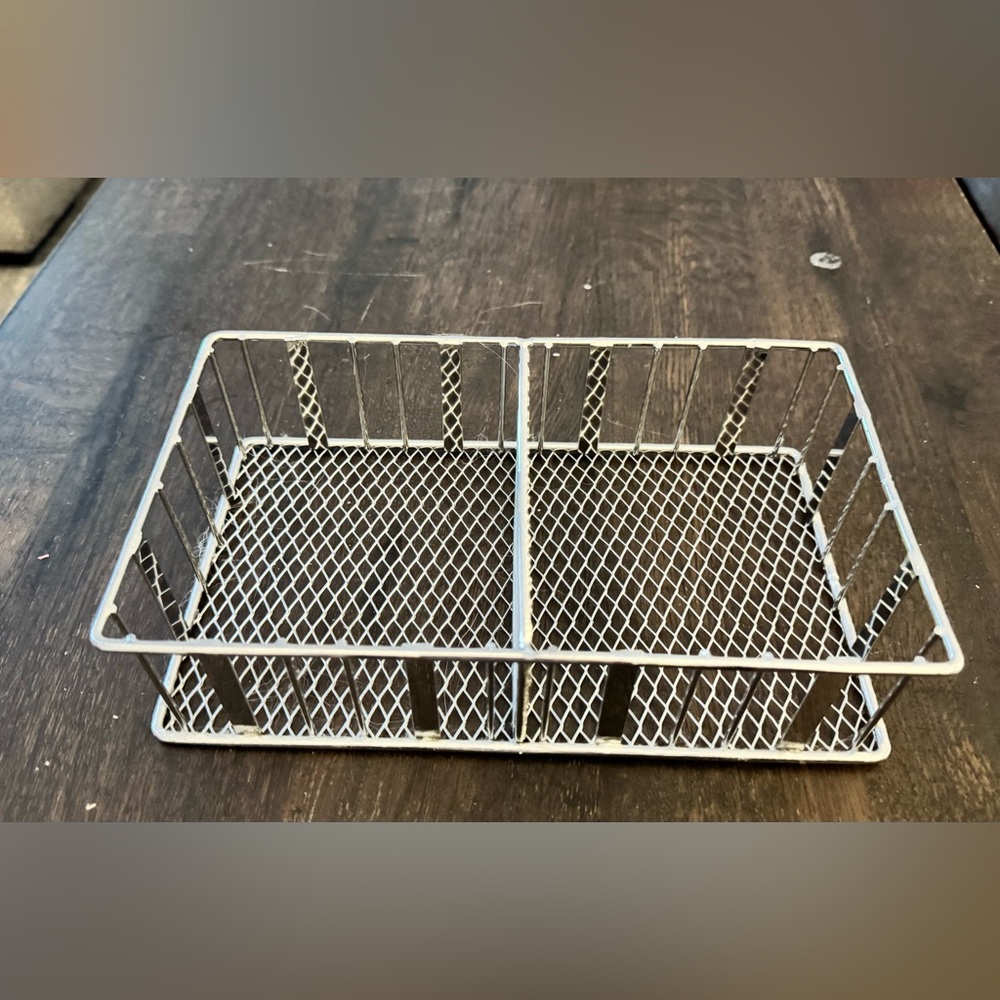 Marshalls Silver Makeup Organizer